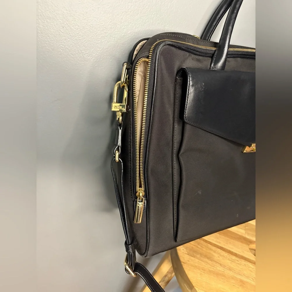 Tumi Black Larkin Erin Briefcase